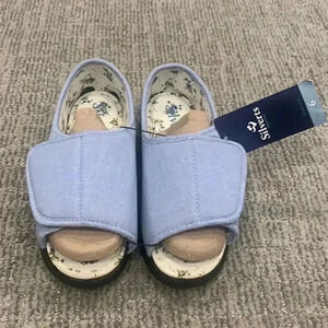 Sliverts  Indoor & Outdoor Extra Wide Open Toe Shoe